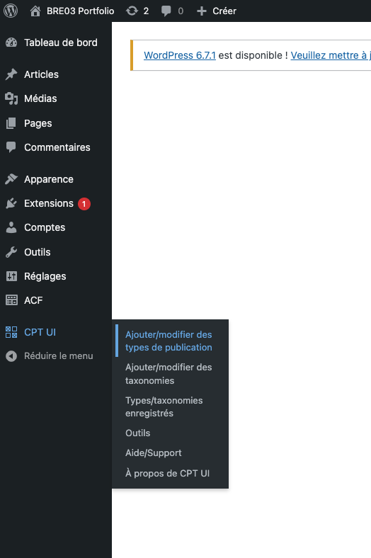 wp cpt ui 1