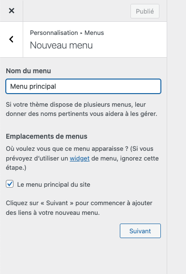 wp menu 3