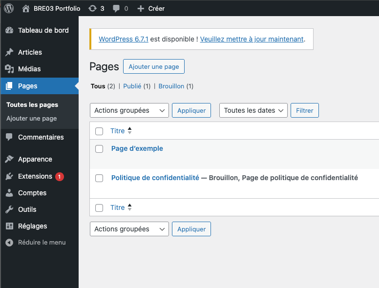wp pages 1