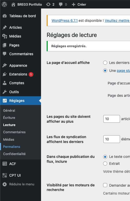 wp settings 3